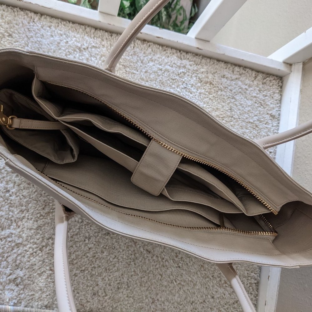 Dagne Dover Legend (Large) Tote (Cream) + Dust Bag - Picture 3 of 14